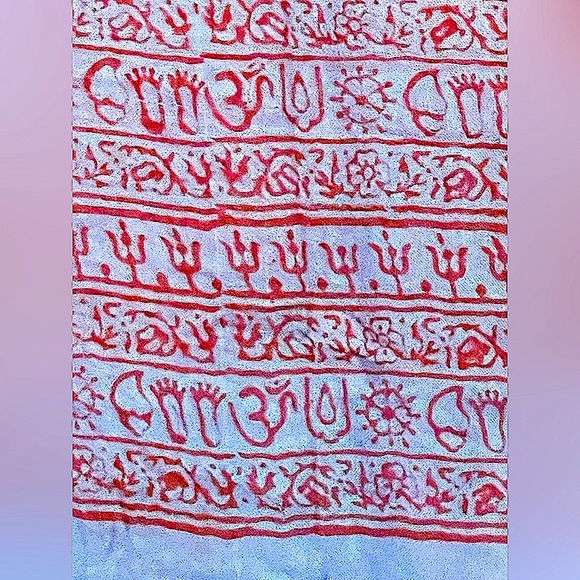 Prayer shawl/cover-up/bedspread Cost plus world market new twin soft rayon wrap - Picture 2 of 15